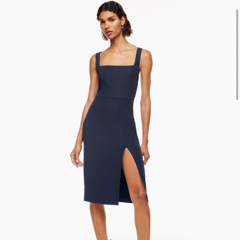NWT Babaton ‘90s Slit Dress